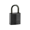 Aluminium padlocks - Compact, Black, KD - Keyed Differently, Aluminium, 25.00 mm, 6 Piece / Pack